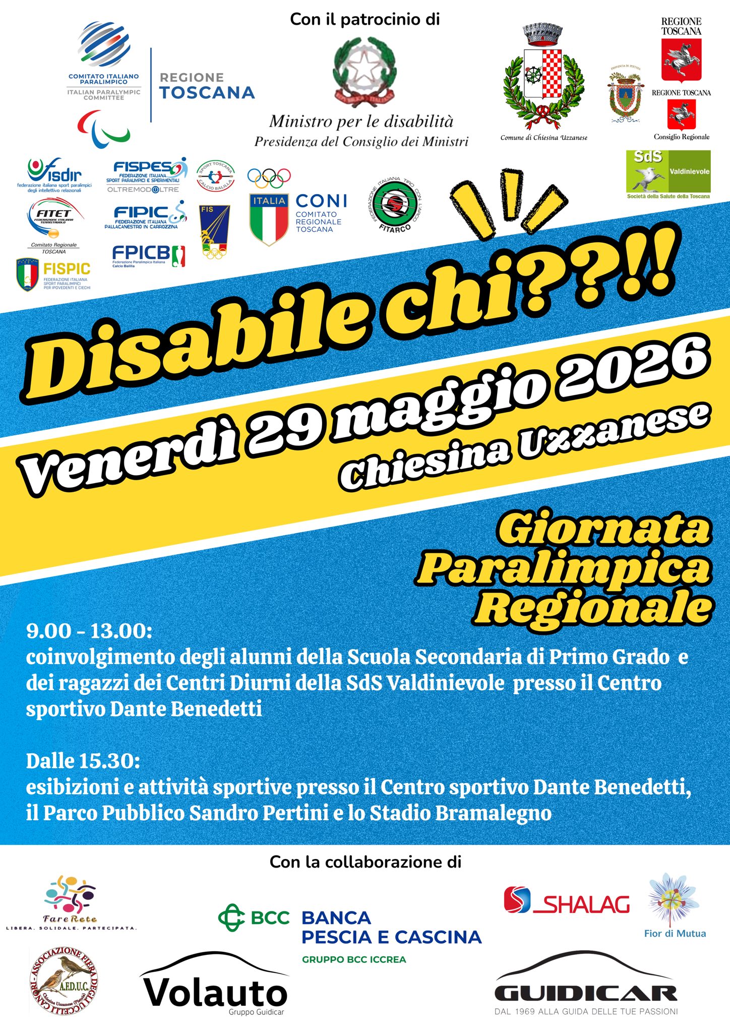 Giornata Paralimpica Regionale 2026